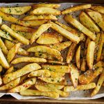 Oven-baked smoked paprika fries