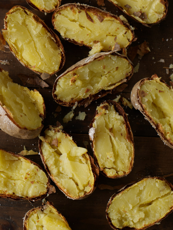 Jacket-baked potatoes