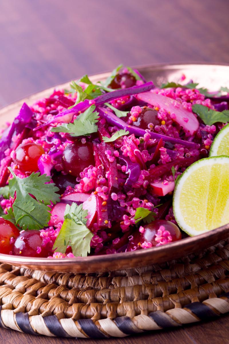Purple Power Quinoa Salad