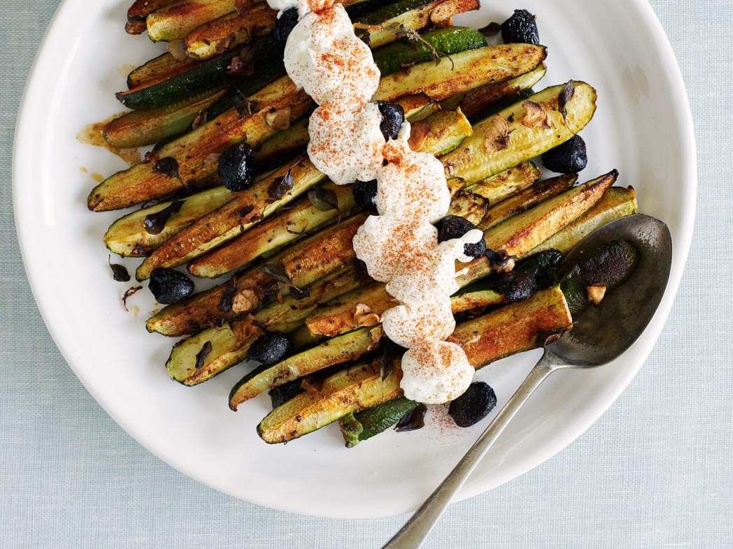 Smoky zucchini