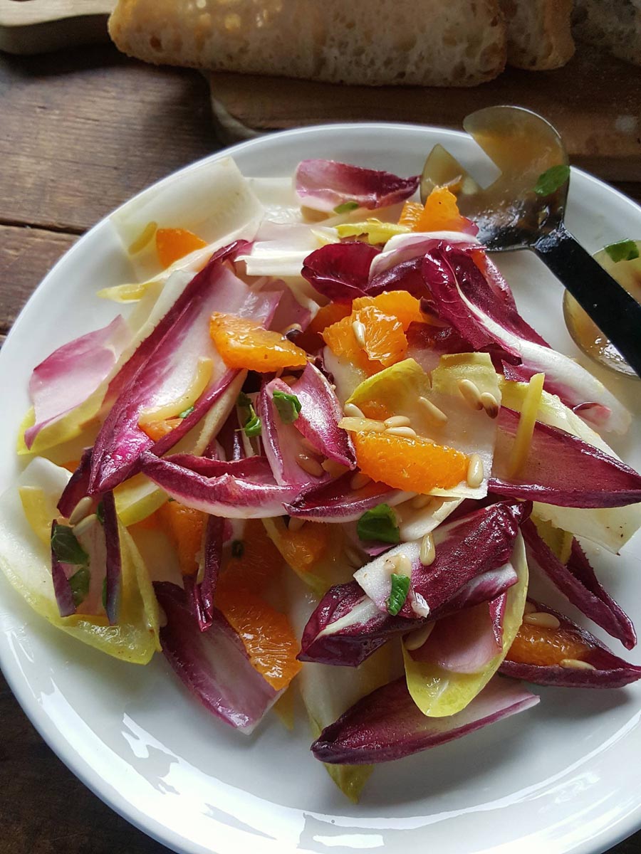 Witloof & orange salad 7