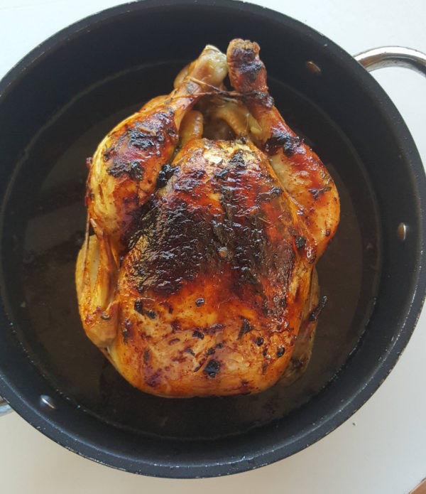 Chicken roasted