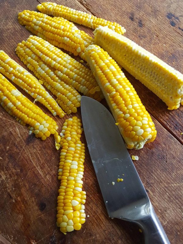 corn slicing