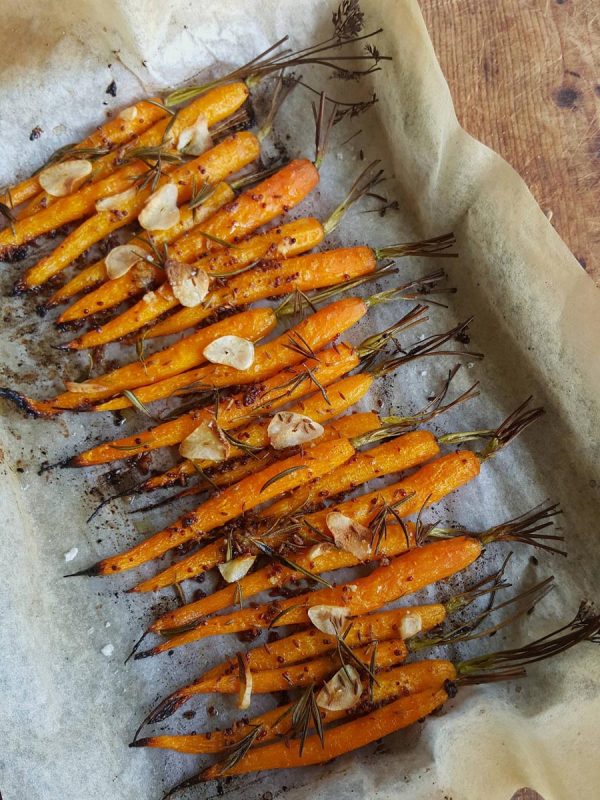 carrots with garlic
