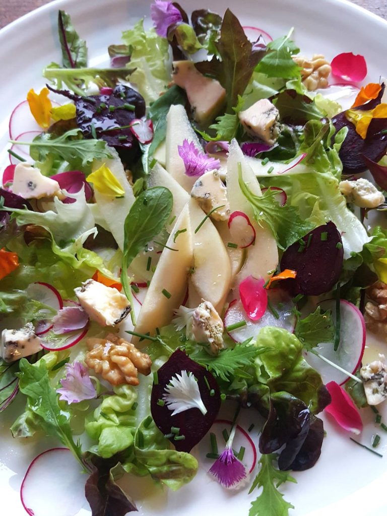 Autumn Salad – as pretty as a picture