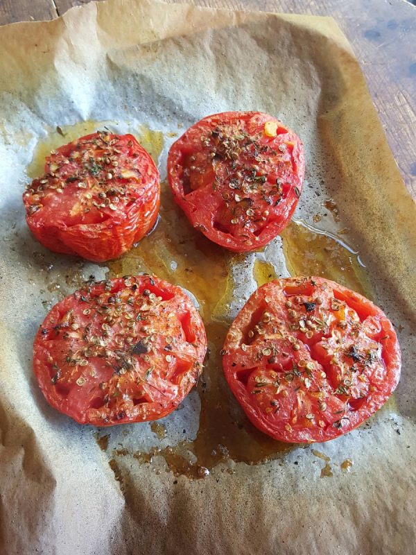 Baked tomatoes 1
