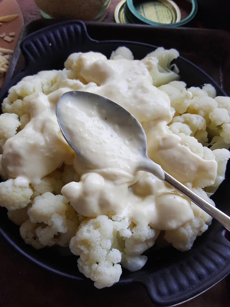 Cauliflower cheese 1