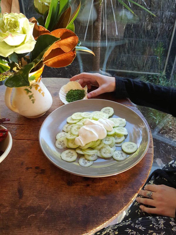 Cucumber salad 1