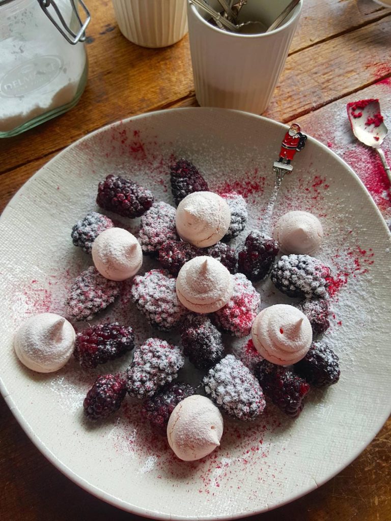 Build a plate of berries