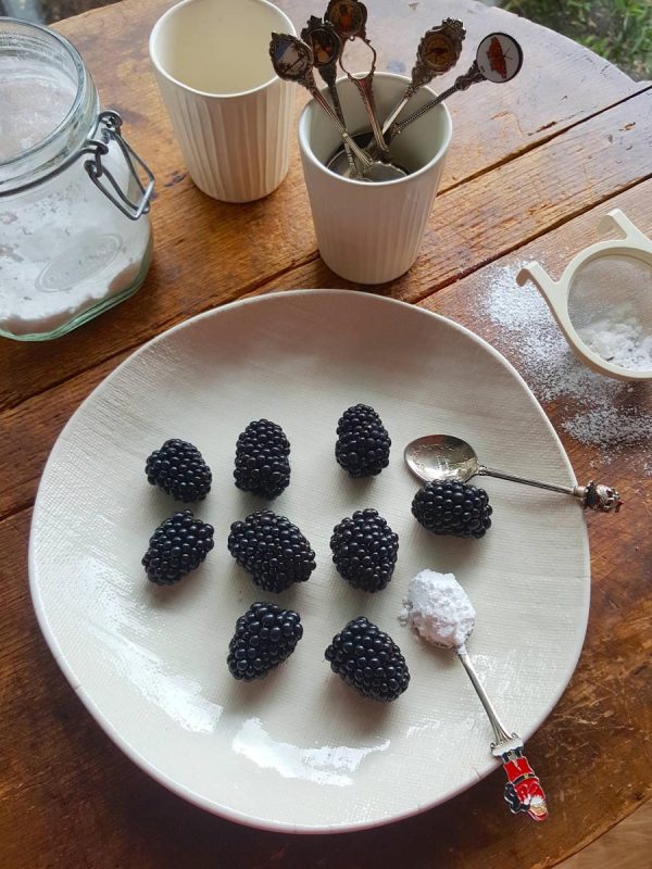 Build a plate of berries