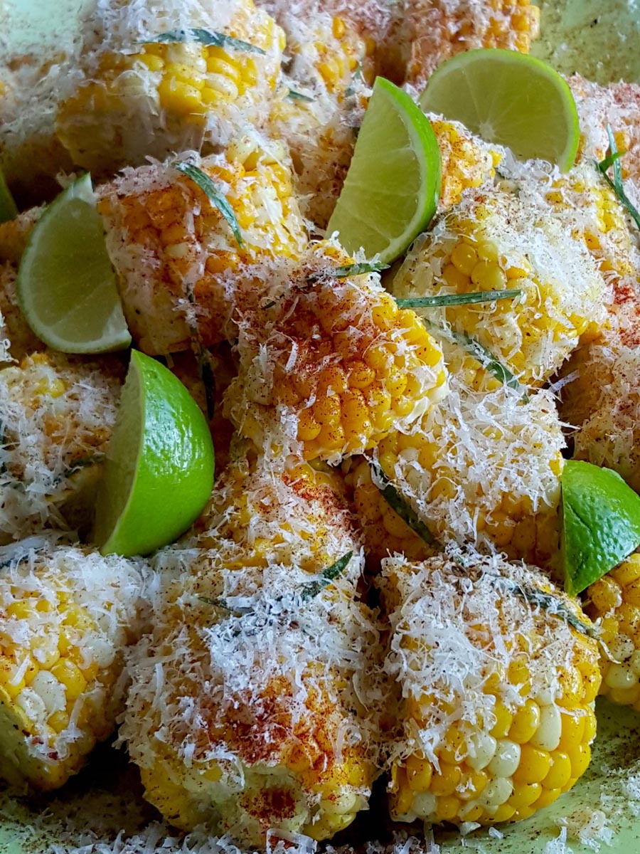 Sweet Corn with Lime & Tarragon Mayo 4