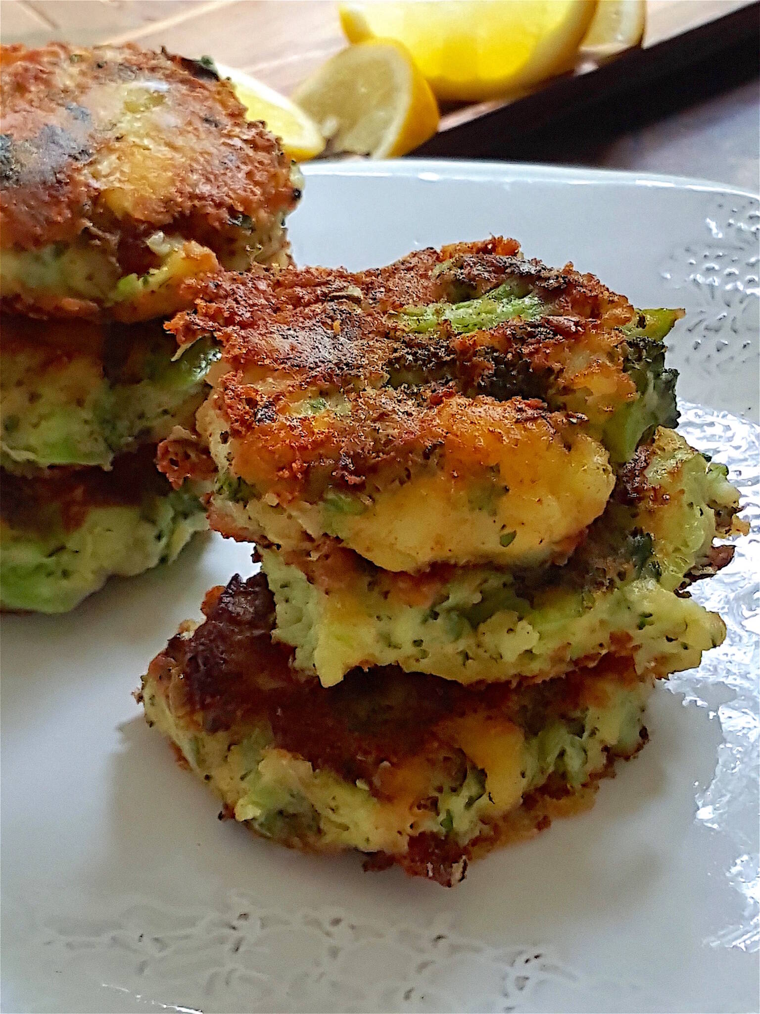 Crispy Broccoli & Potato Stacks