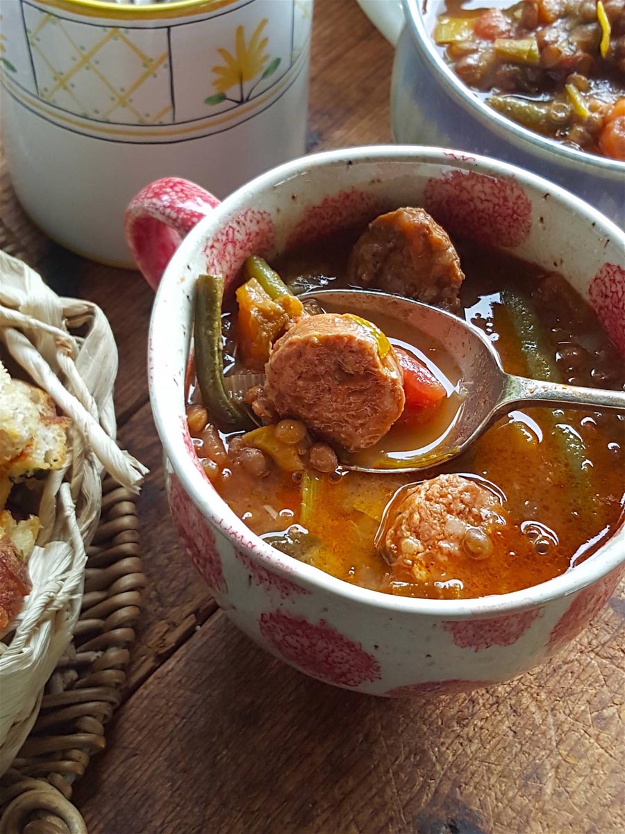 Puy Lentil & Chorizo Soup