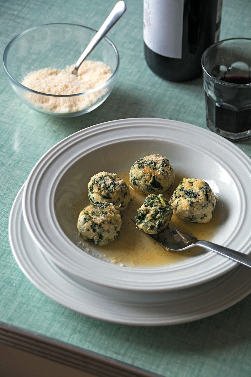 Gnocchi with Mixed Greens