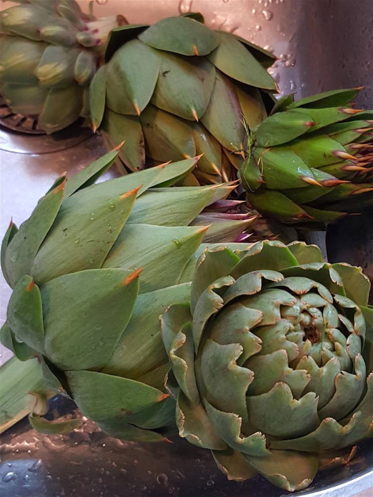 Artichokes – did I mention spikes!