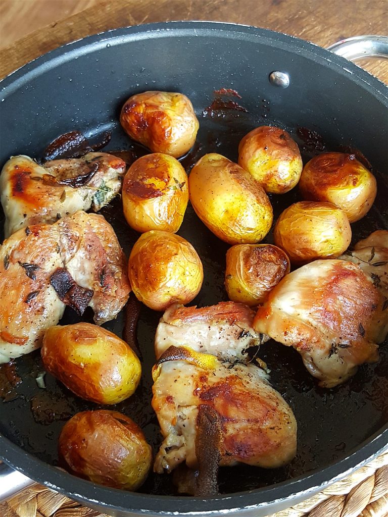 Chicken Thighs with Thyme