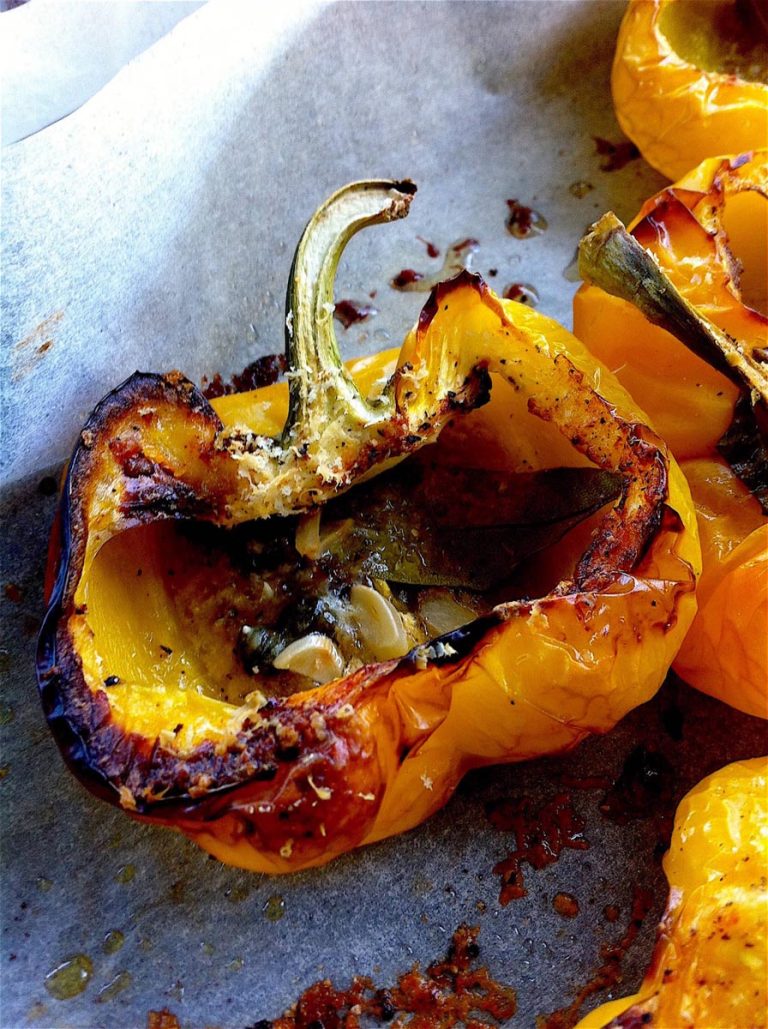 Roasted Yellow Peppers
