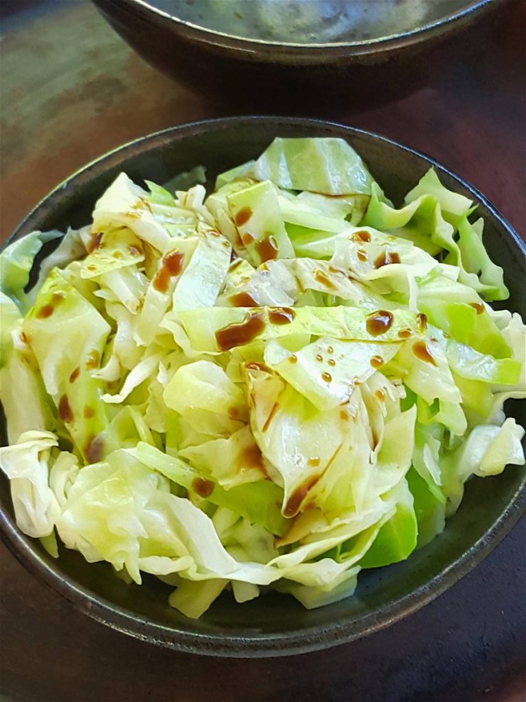 Cabbage with Ginger