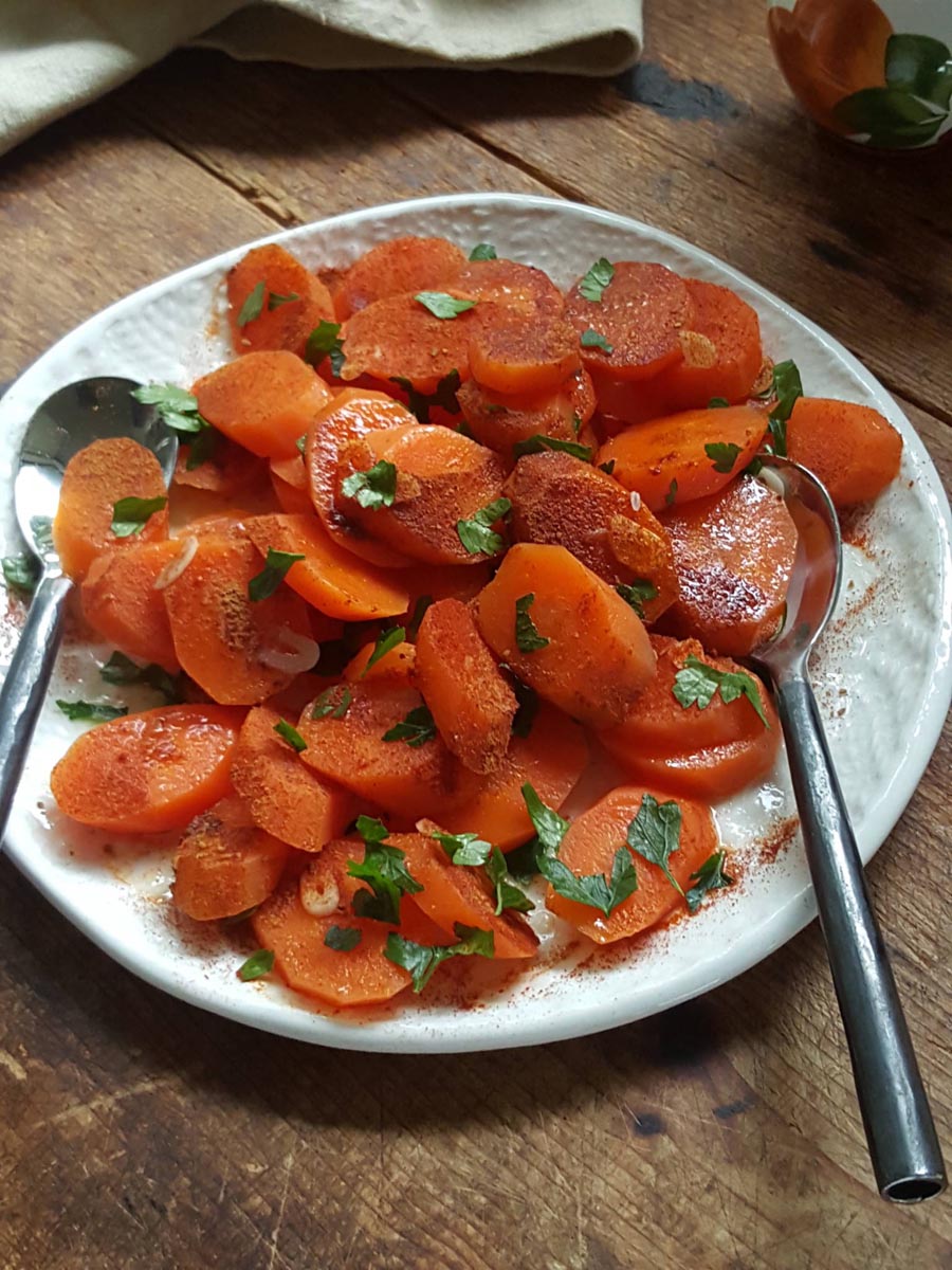 Add a touch of Morocco with Carrot & Cinnamon Salad