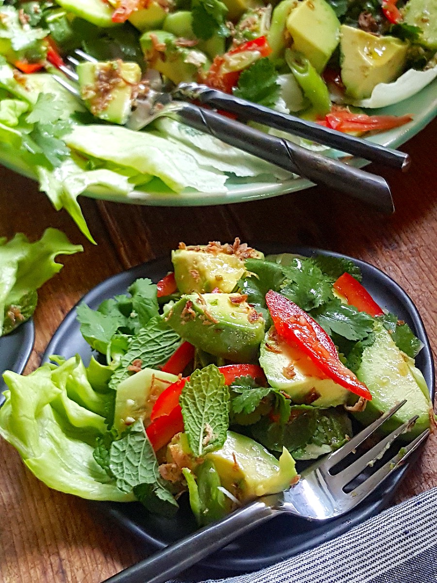 Avocado Salad with Thai Dressing