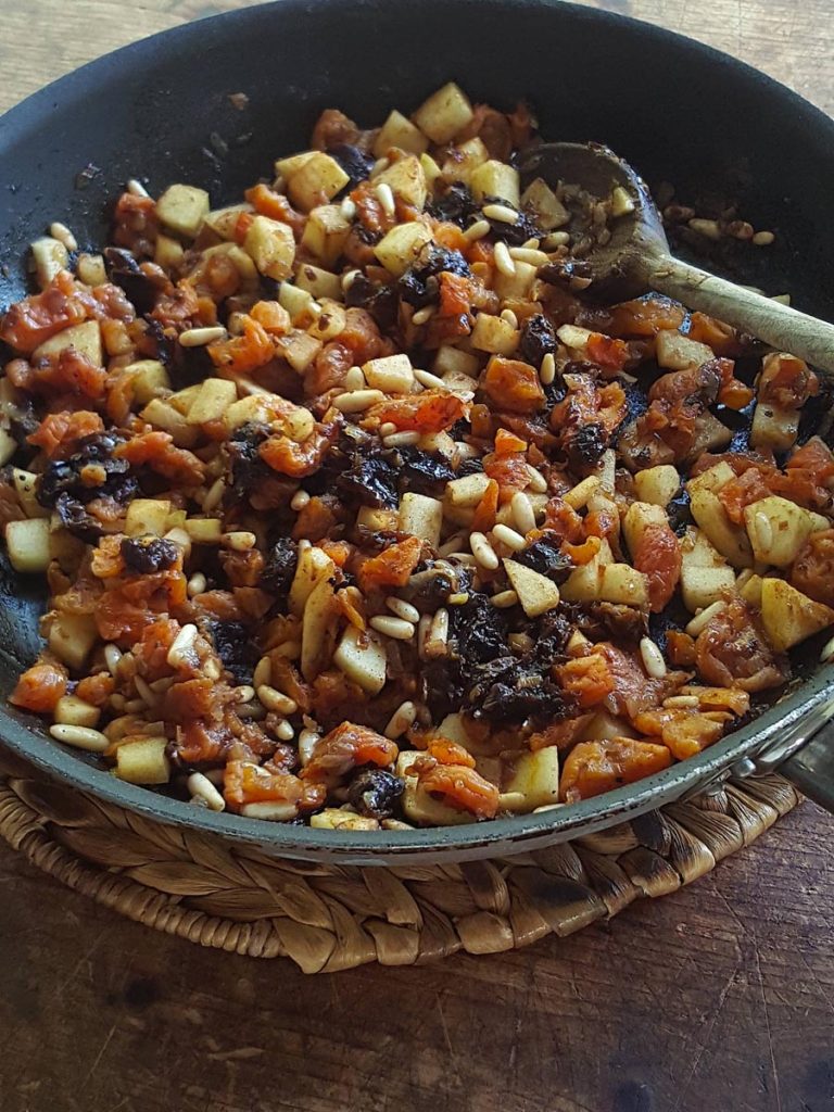 Spicy Fruit Stuffing