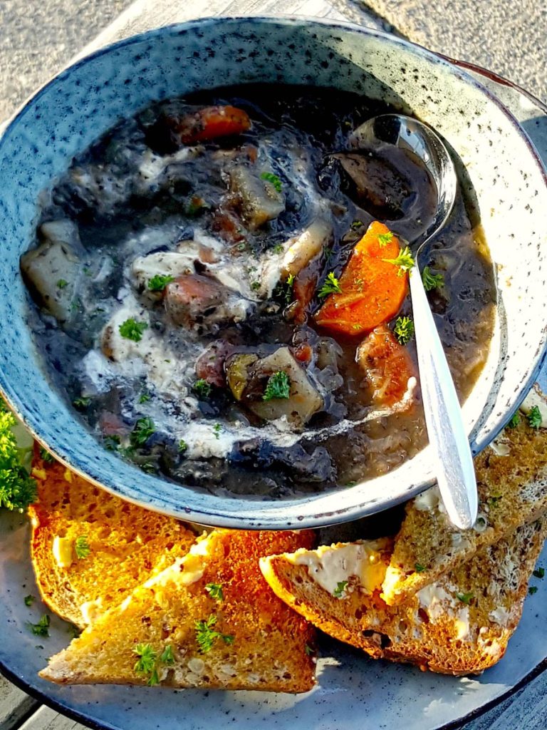 Mushroom, Leek & Potato Soup