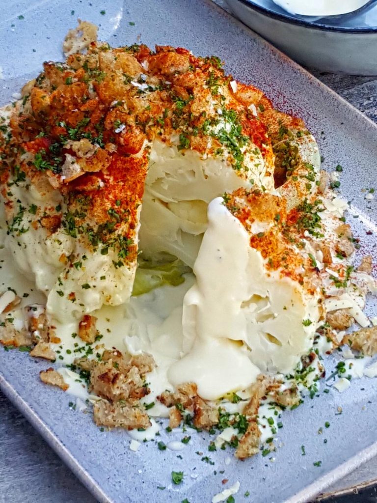 Deluxe cauliflower cheese