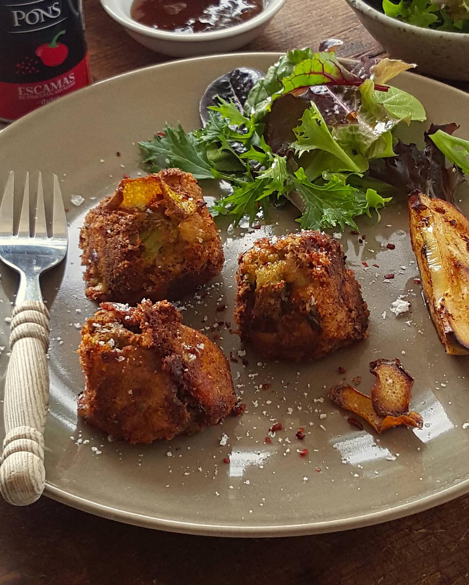 Slow-cooked Lamb Hash Cakes