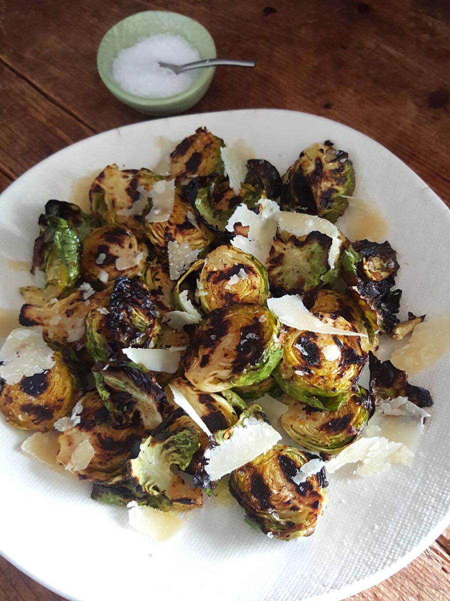 Char-grilled Brussels Sprouts 