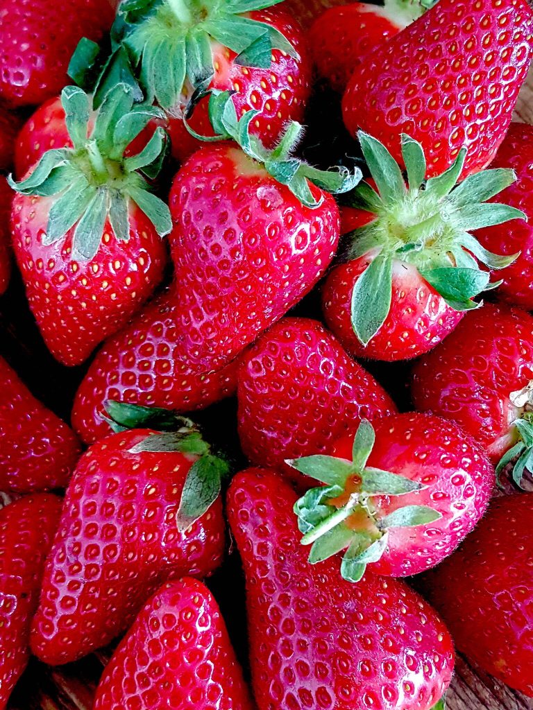 Time for strawberries!