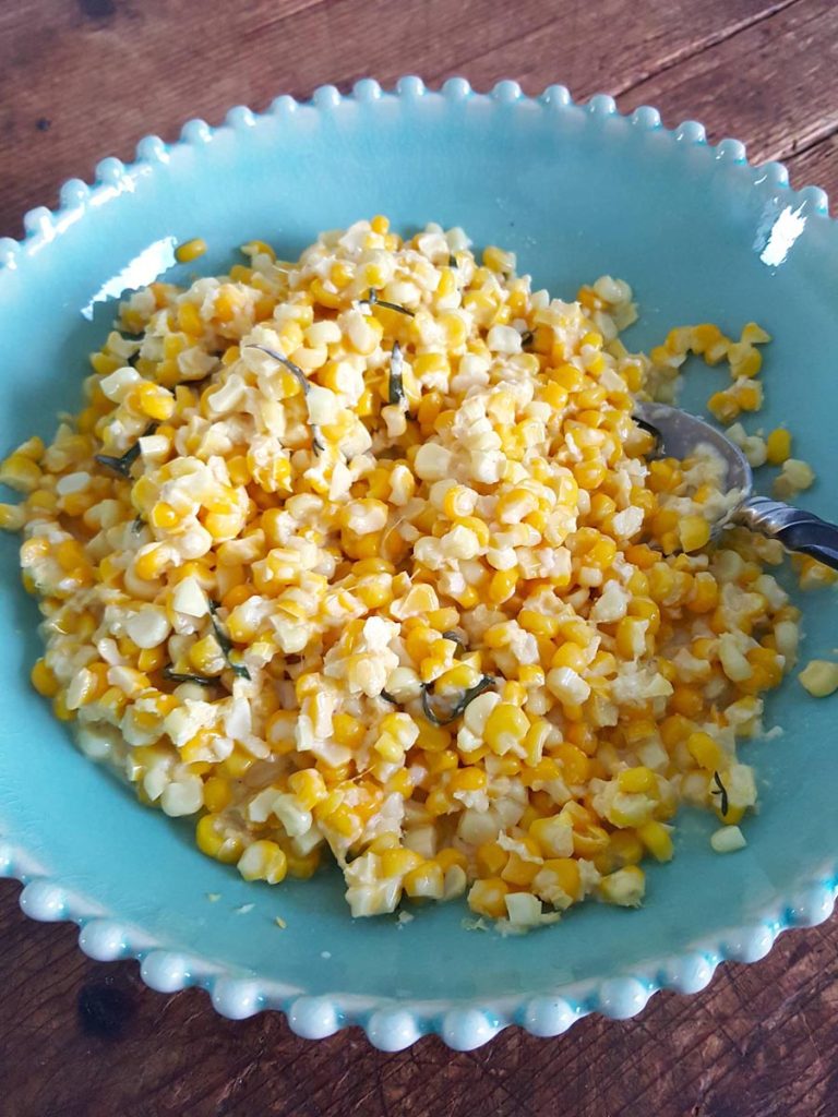 Creamed Corn with Tarragon