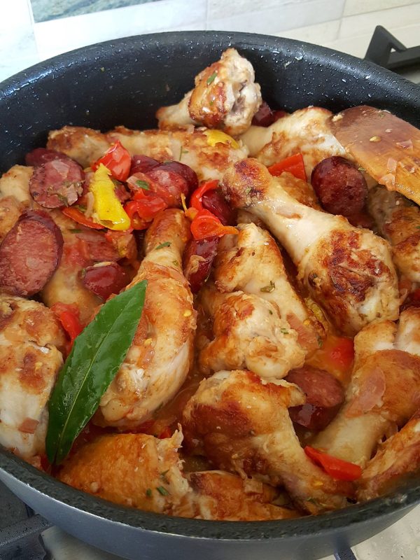 Chicken, Chorizo & Red Pepper