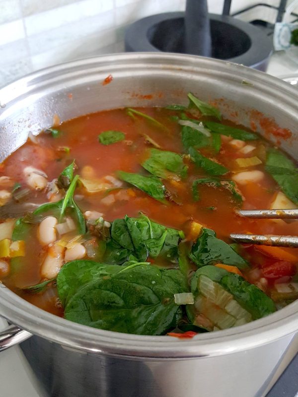 Vegetable & Cannellini Bean Soup