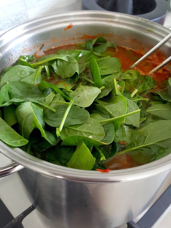 Sup Sayuran & Kacang Cannellini