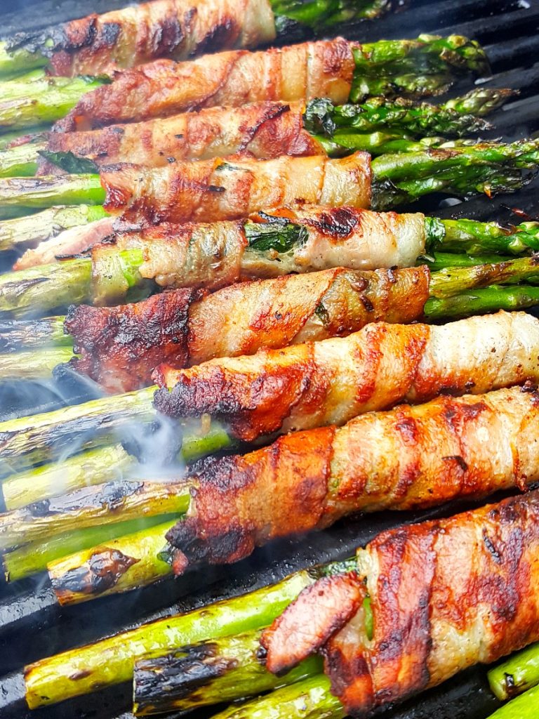 Grilled Asparagus & Bacon Wraps