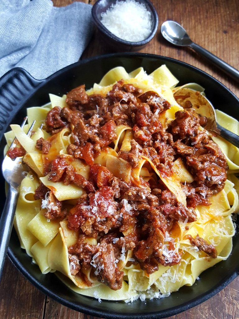 Pappardelle with Porcini Ragù