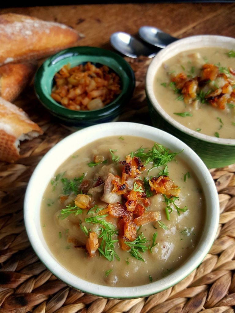 Potato & Porcini Mushroom Soup