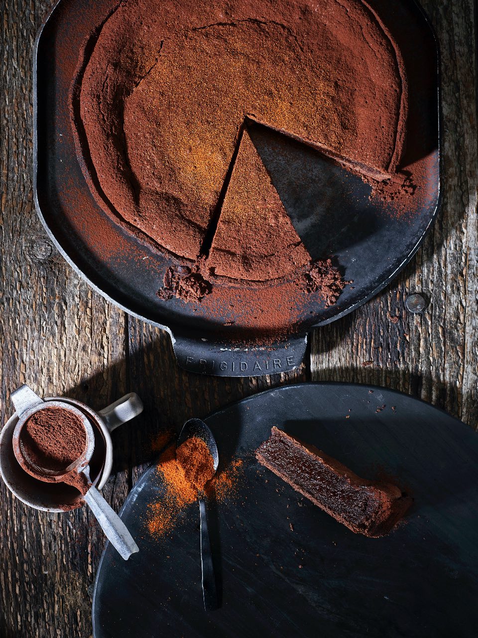 Mexican Chilli Chocolate Tart