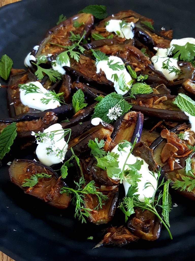 Eggplant with Ginger