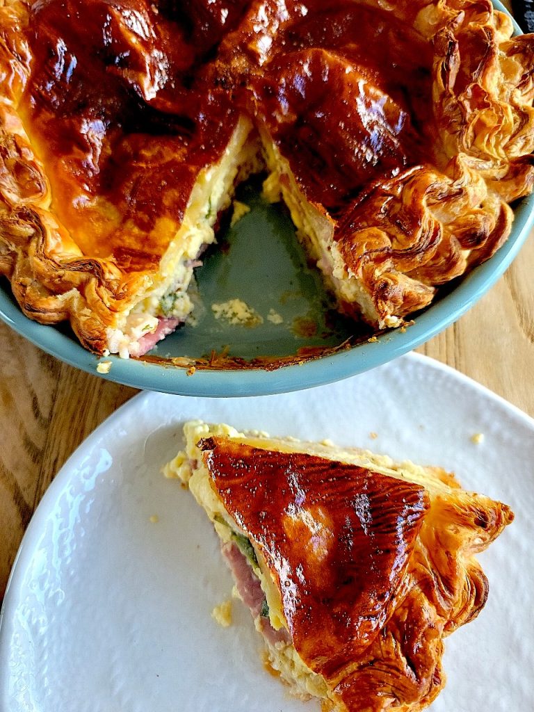 Best-ever Bacon and Egg Pie  