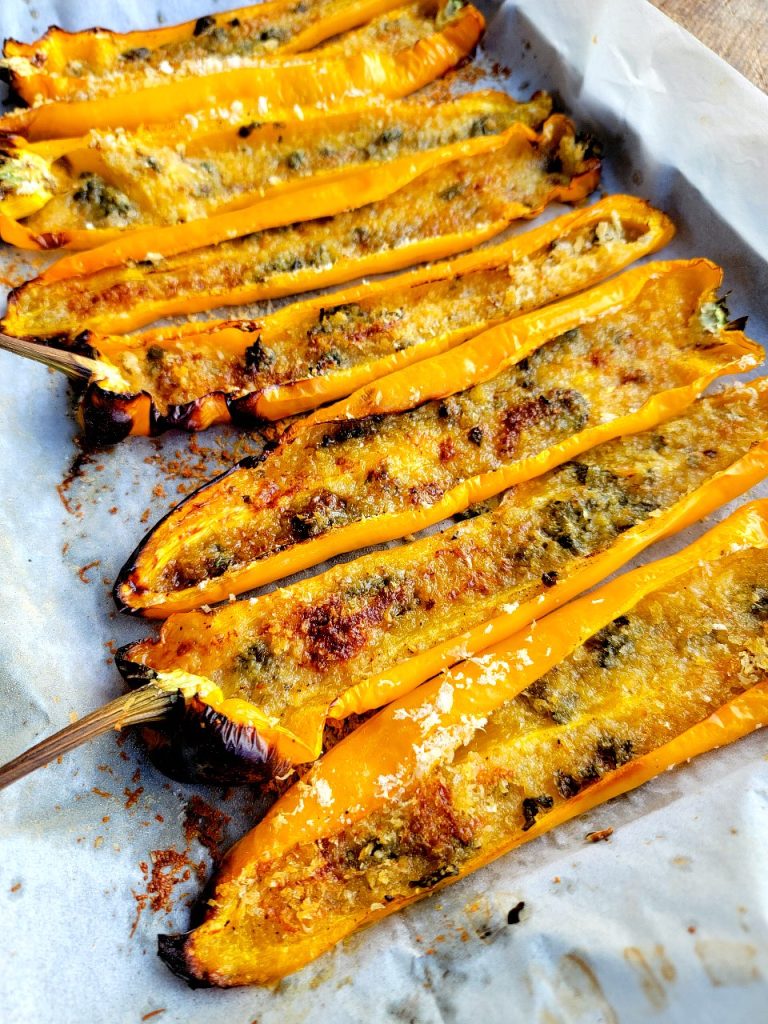 Baked Yellow Peppers