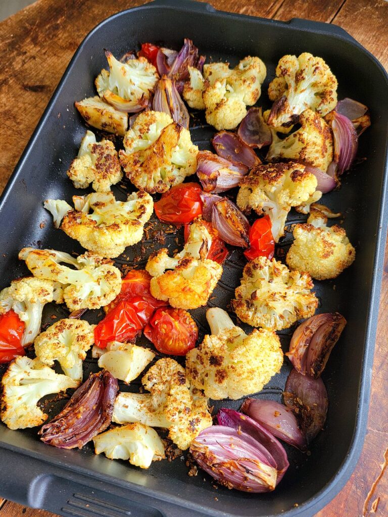 Roast Cauliflower & Red Onion